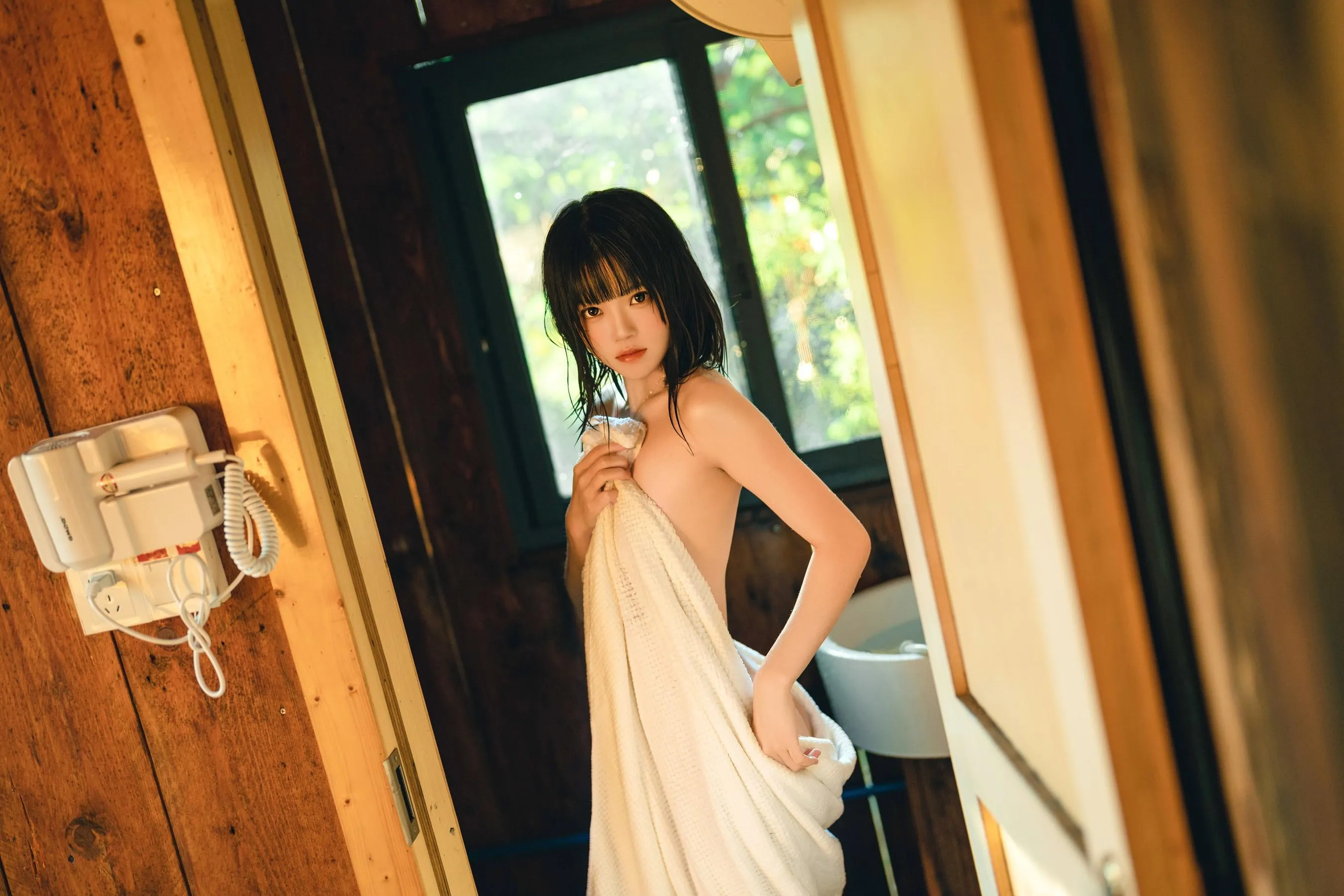 桜桃喵 – NO.148 果夏 [36P]插图8